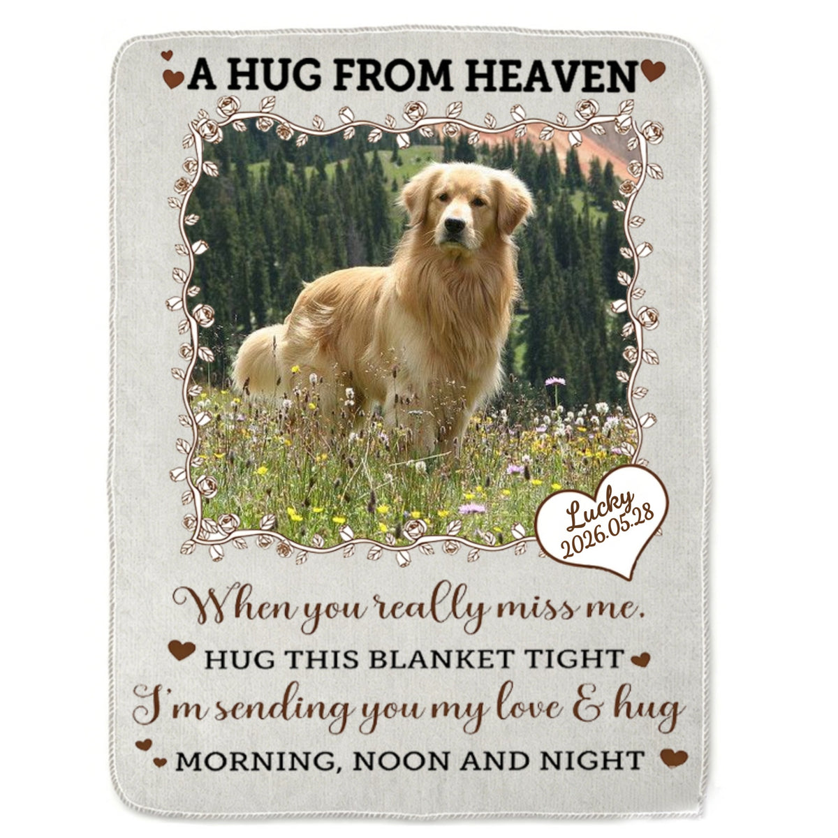 Personalized Custom Pet Photo Wool Blanket Is The Most Heartfelt Gift For Pet Lovers, Cat Enthusiasts, And Dog Lovers Around You