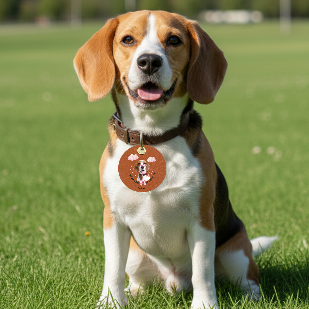 Personalized Pet Photo Tag Design, Custom Keepsake Tag, The Perfect Gift For Fur Babies