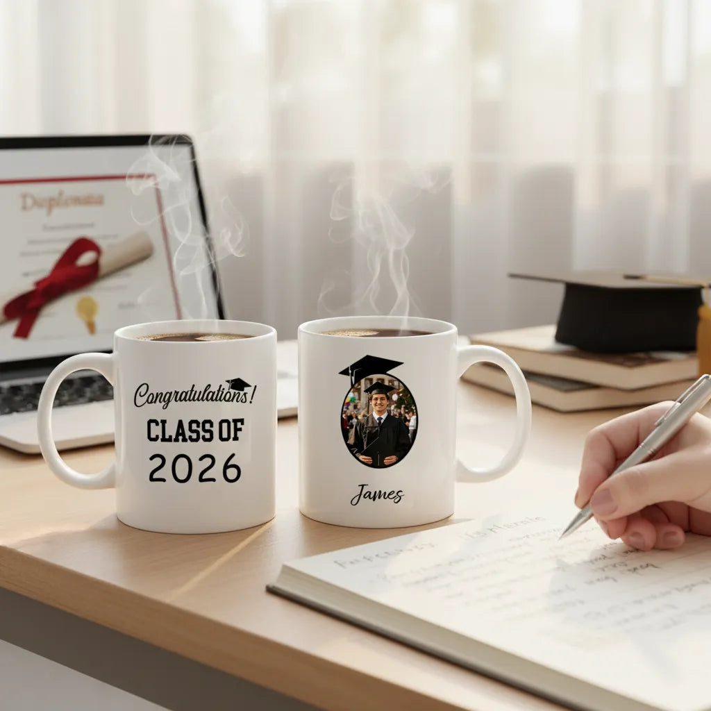 Personalized Graduation Photo Mug Makes A Perfect Graduation Season Gift