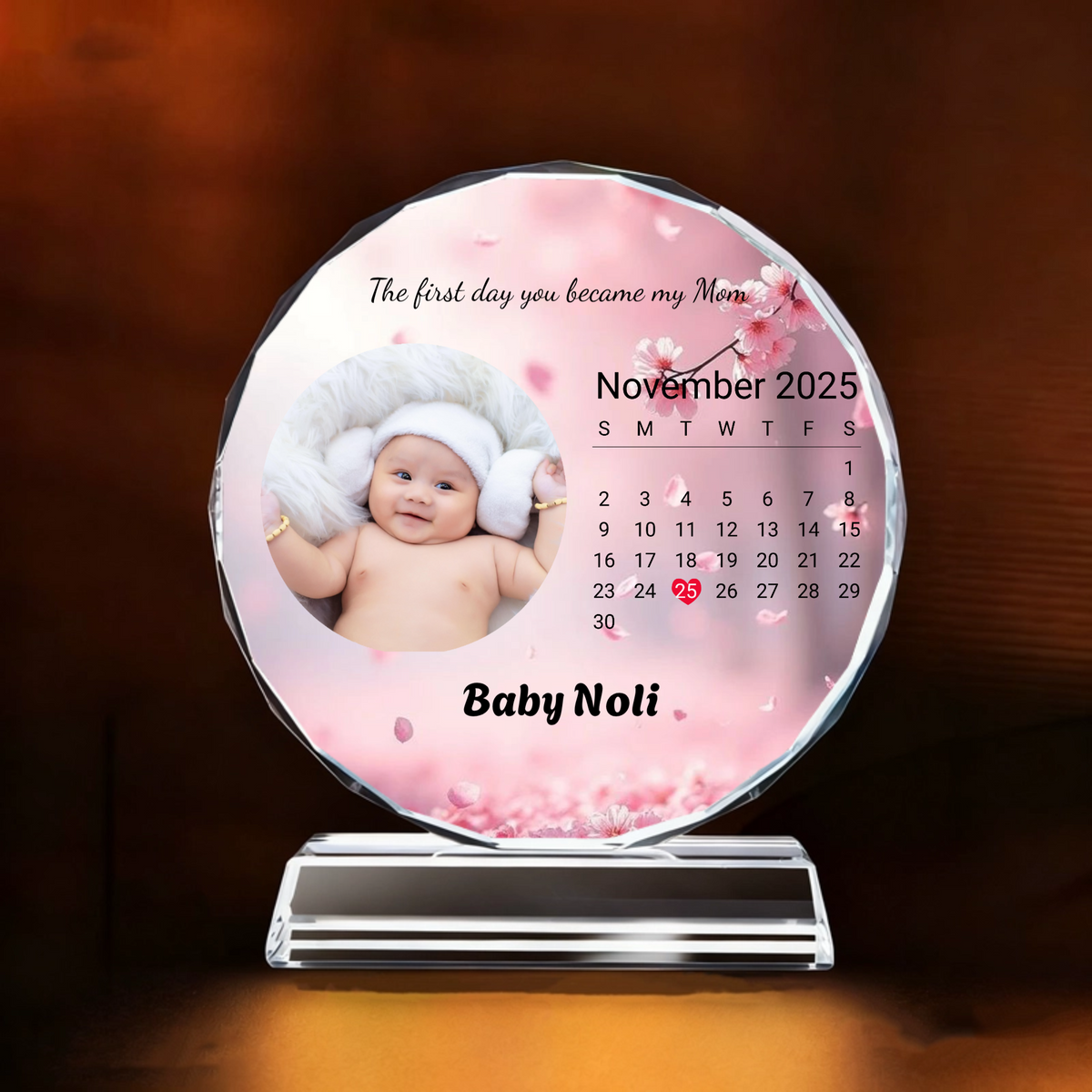 The Special Day Keepsake Personalized Plaque Perfect Gift for New Baby & Loved Ones