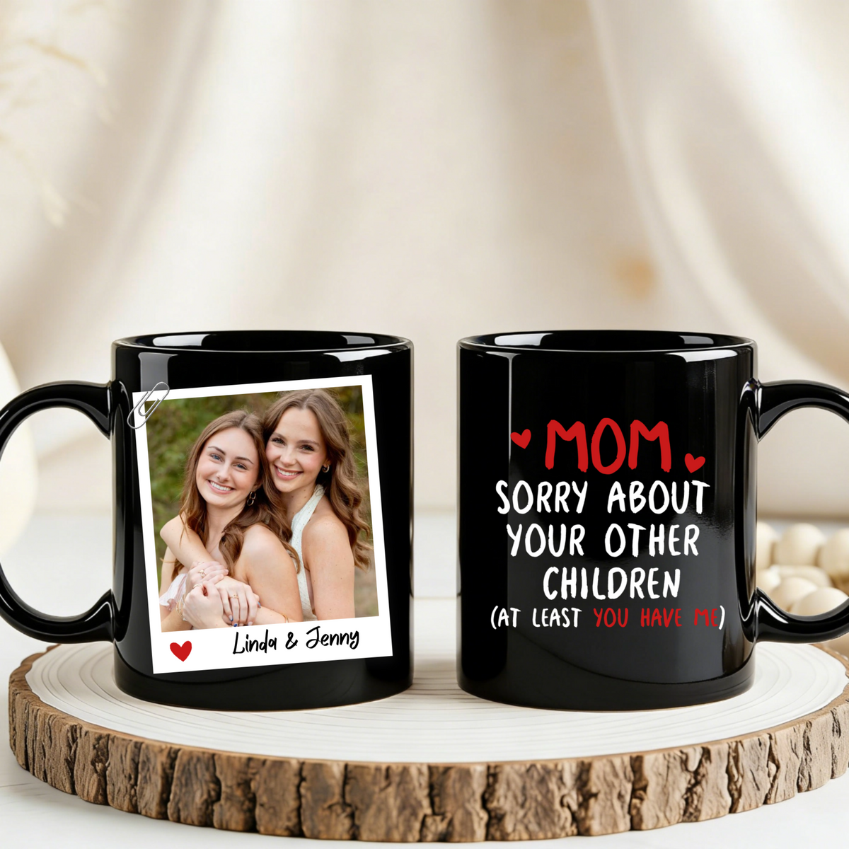 Custom Photo The Only Gift You Need - Family Personalized Custom Mug - Mother's Day, Gift For Mom