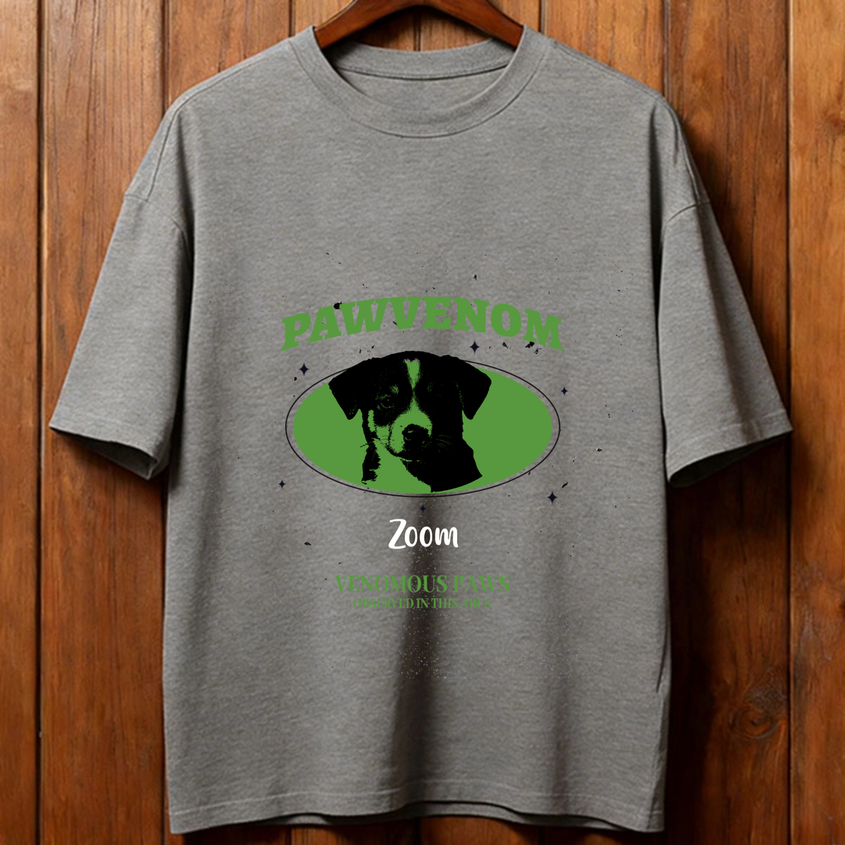 PAWVENOM Personalized Pet Cotton T-Shirt, Unisex Gift for Pet Lovers, Perfect for Birthday, Christmas, Any Occasion