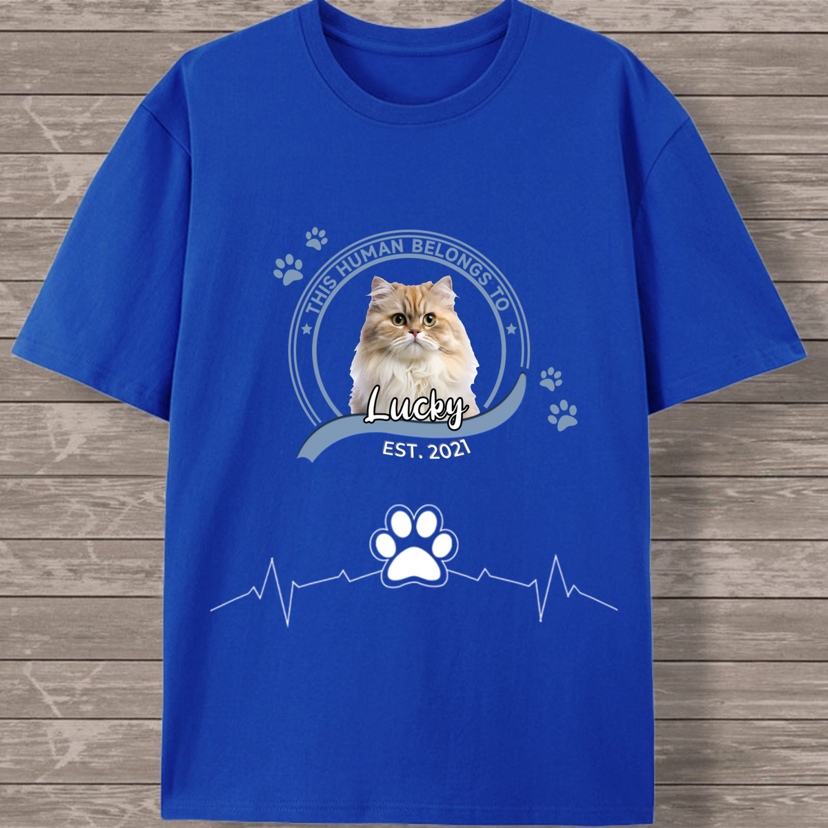 The Best Therapists Are Furry And Have Four Legs—Custom 100% Cotton Pet T-shirts, The Perfect Gift For Pet Owners And Animal Lovers.