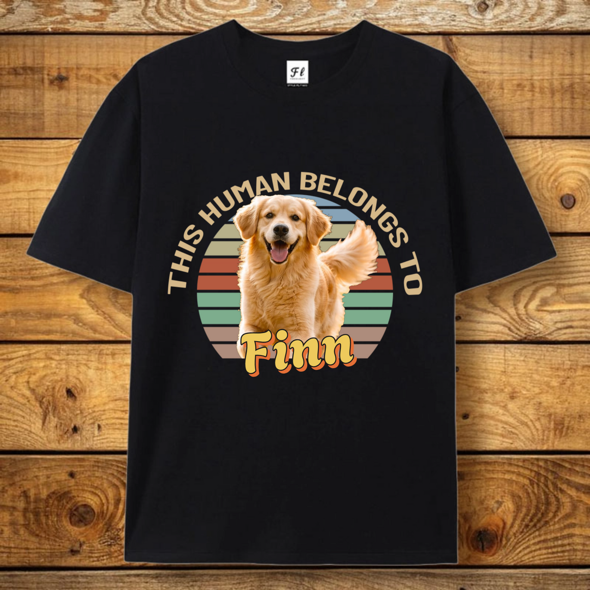 Personalized Pet Photo T-shirts, "This Person Belongs To Me"—Unisex T-shirts, Hoodies, and Sweatshirts Featuring Dogs and Cats—A Perfect Gift For Pet Owners and Pet Lovers.