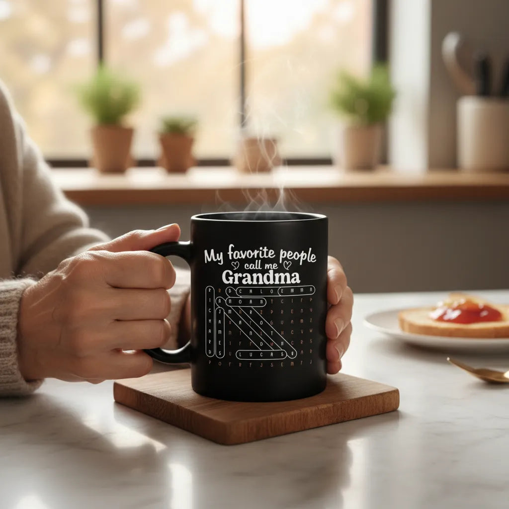 A Personalized Name-Matched Mug Paired With A Puzzle is The Perfect Gift For Family Members. Highly Suitable For Use At Parties, Birthdays and Family Gatherings