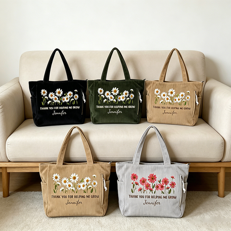 Personalized Velvet Bags Are The Most Heartfelt GiftsTo Give To Teachers, Mothers, Friends And Family Members