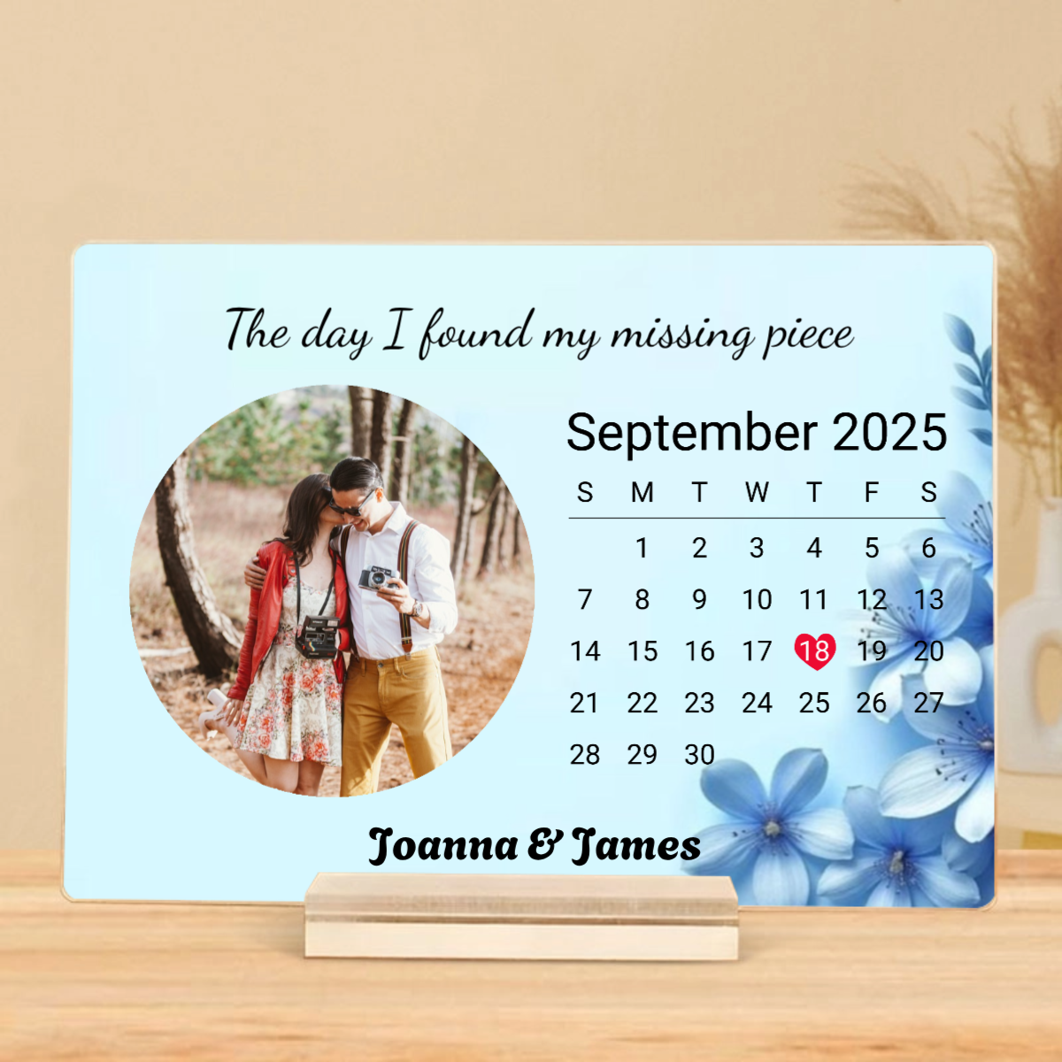 Special Day Gift Personalized Plaque Perfect for New Baby, Couples & Every Loved Ones