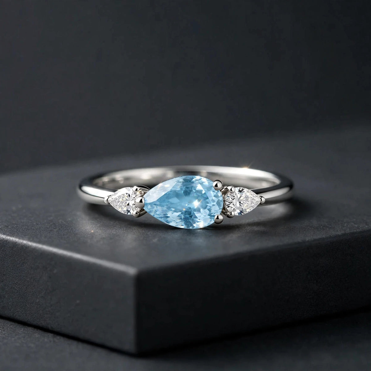 12 Months Birthstone Minimalist Stackable Band, Personalized Custom Ring, Birthday Anniversary Holiday Gift for Women