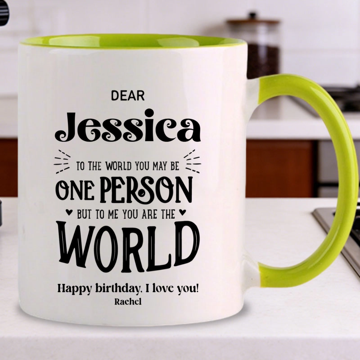 My Favorite Mom-ents are with You Personalized Mug, Birthday or Mother's Day Gift, Perfect for Mom