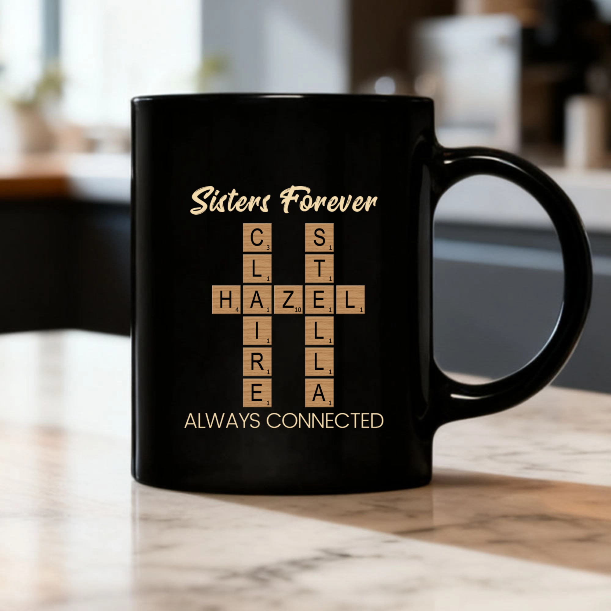 Familial Bonds Personalized Mug, Perfect Gift for Siblings, Brothers, Sisters, Family, All Family Occasions