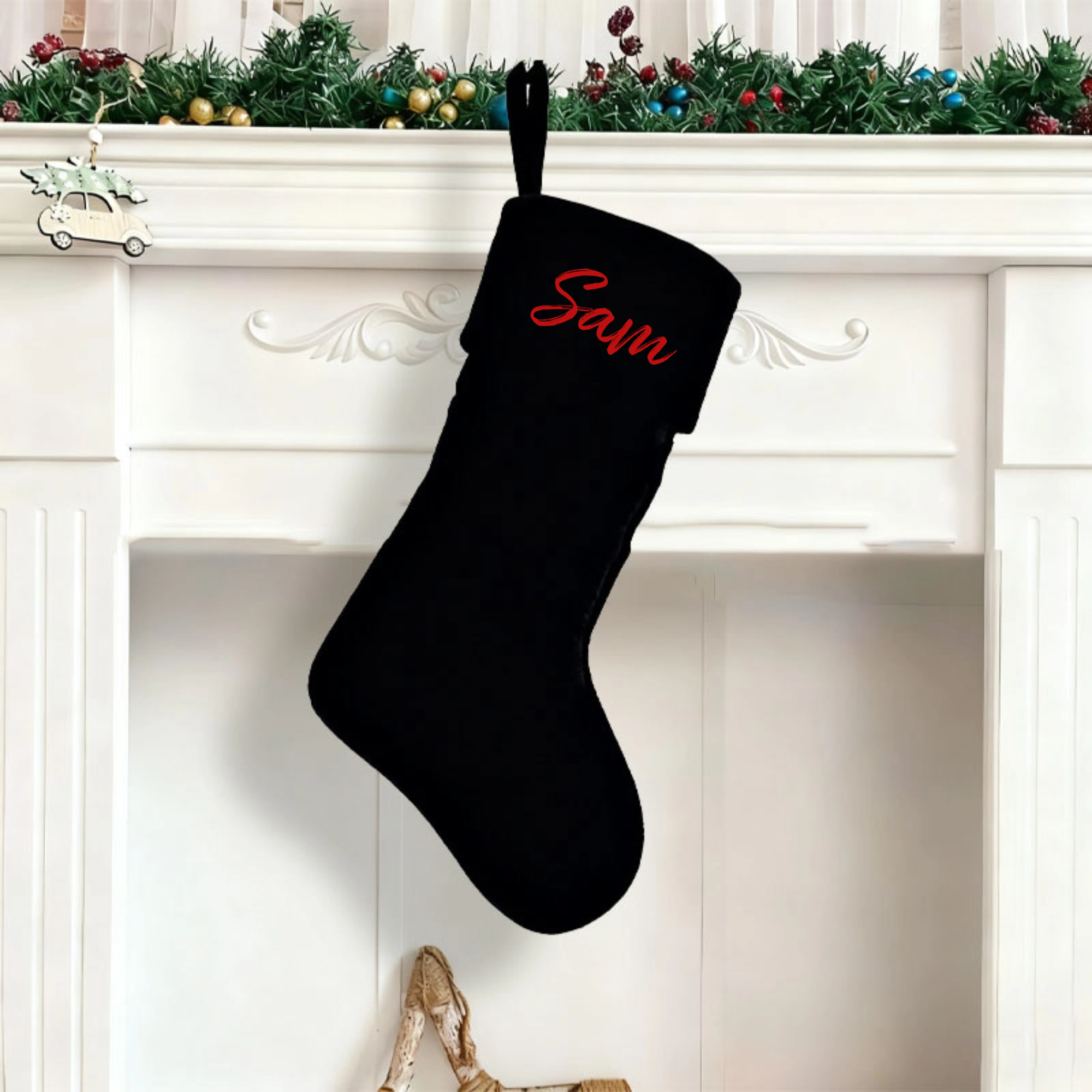 Personalized Christmas Stocking, Family Christmas Gift and Tree Decoration