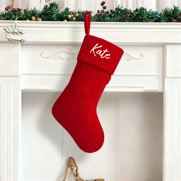 Personalized Christmas Stocking, Family Christmas Gift and Tree Decoration