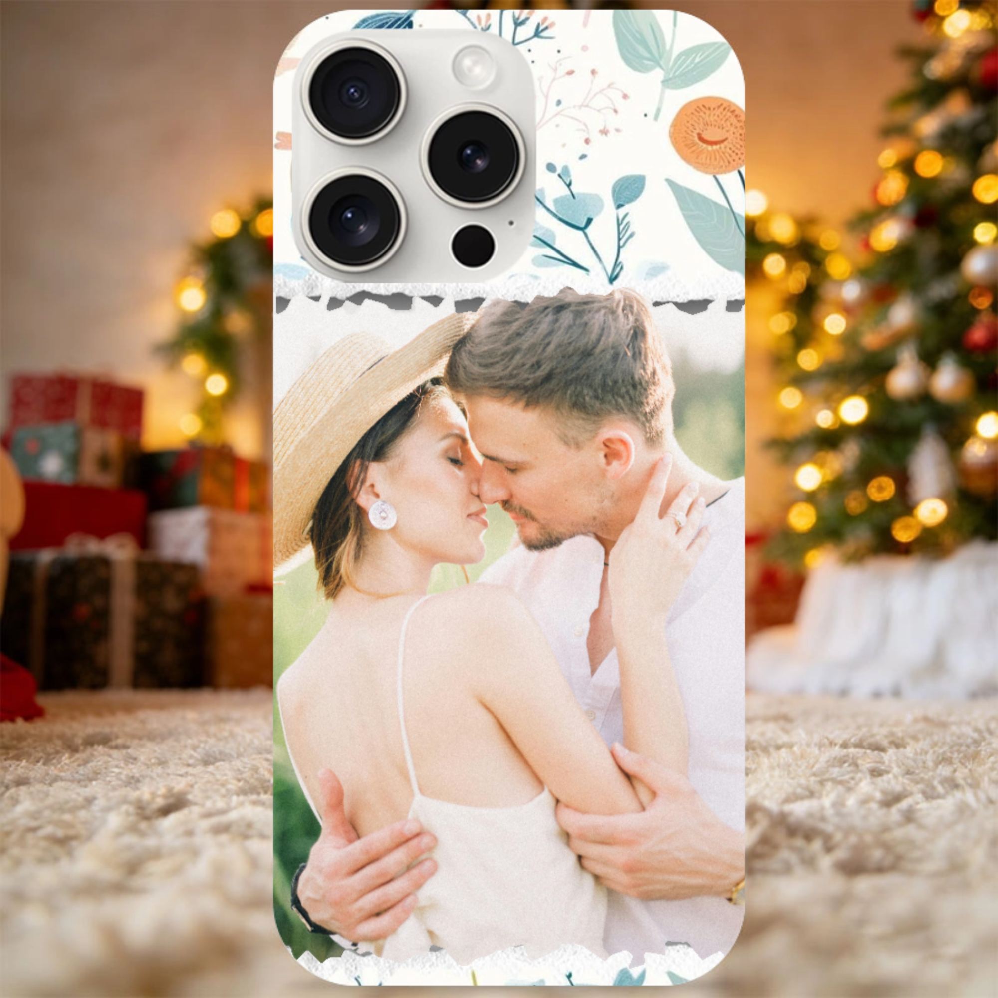 Personalized Upload Any Picture Phone Case, Gift for Couples, Families, Kids, Perfect for Christmas, Anniversaries, Holiday Gifting