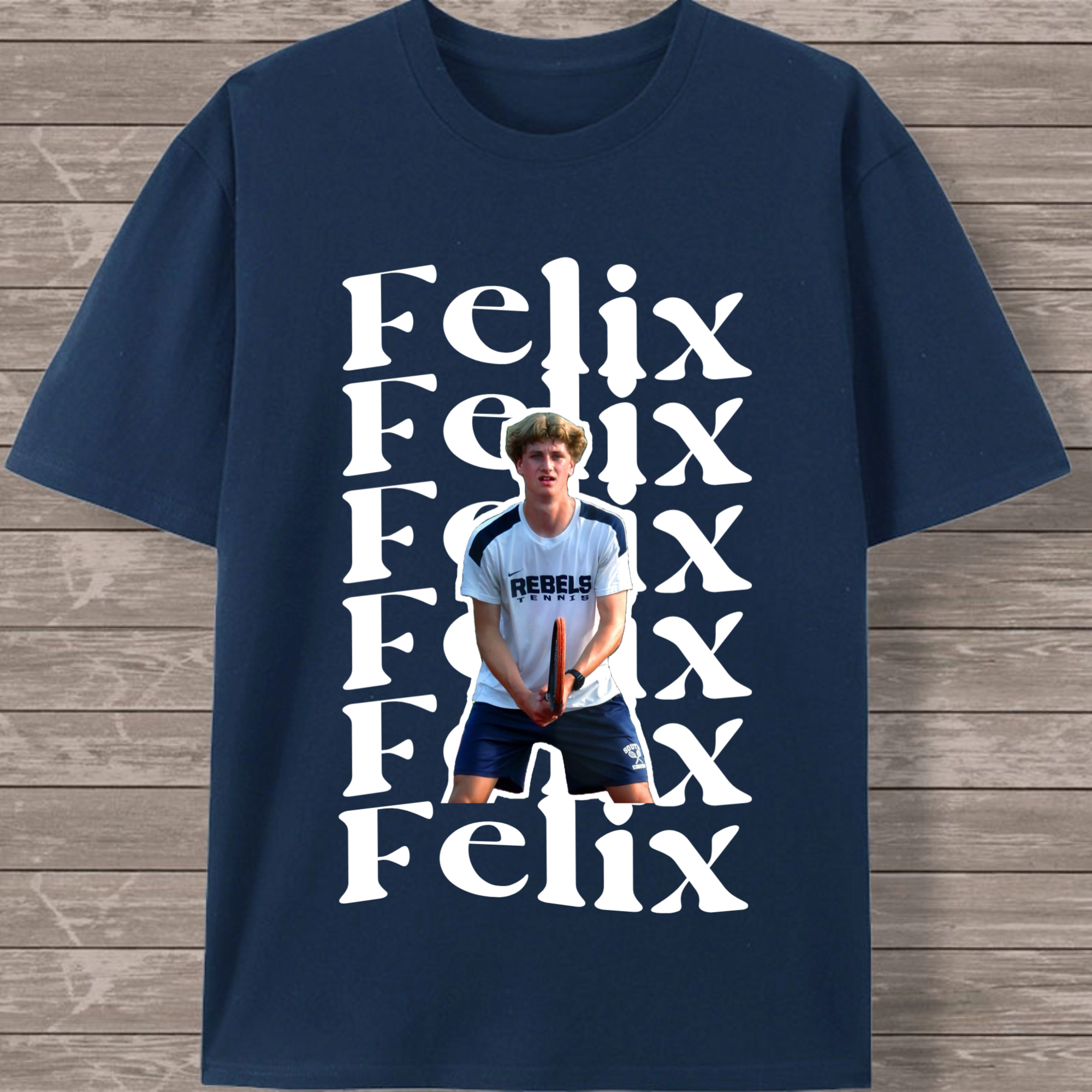 Personalized Funny Photo Sports Enthusiast T-shirt, Gift for Hockey, Baseball, Tennis Enthusiasts, Perfect for Gameday, Birthday, Training