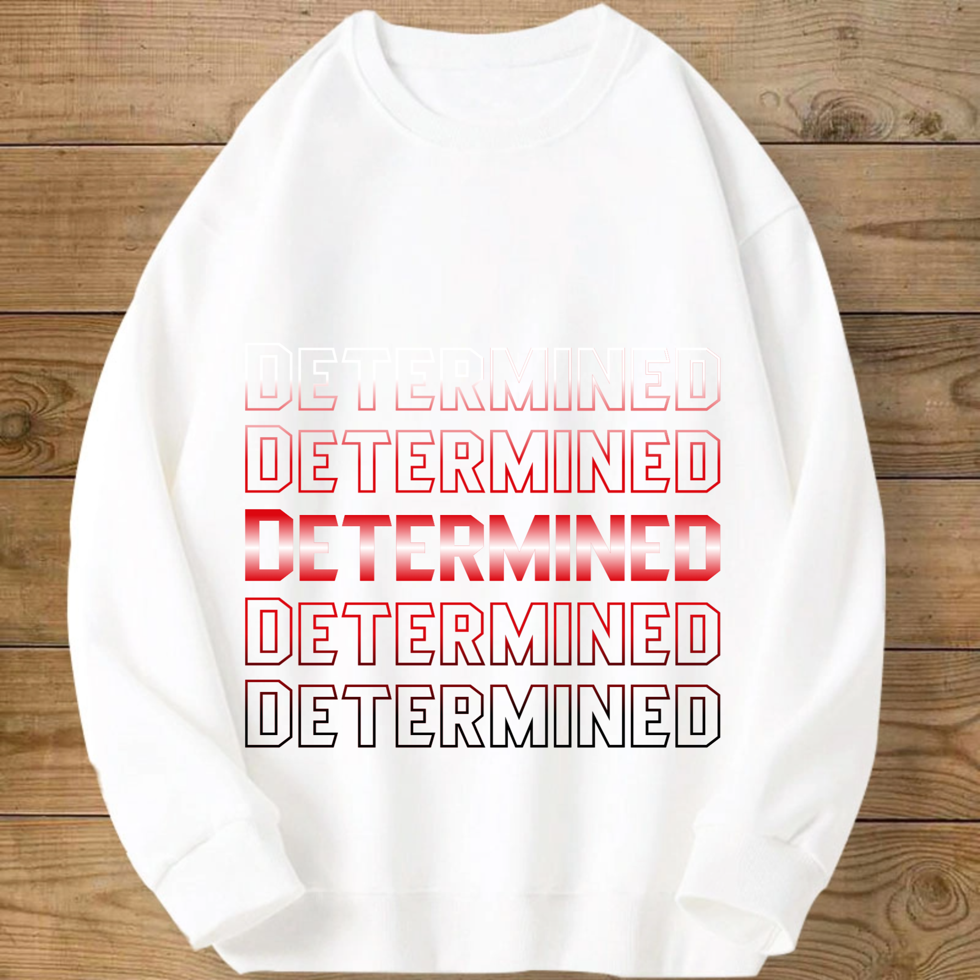 Personalized Fading Word Sweatshirt, Unisex, Custom Apparel for Friends, Family, Perfect for Birthdays, Casual Wear, Daily Use