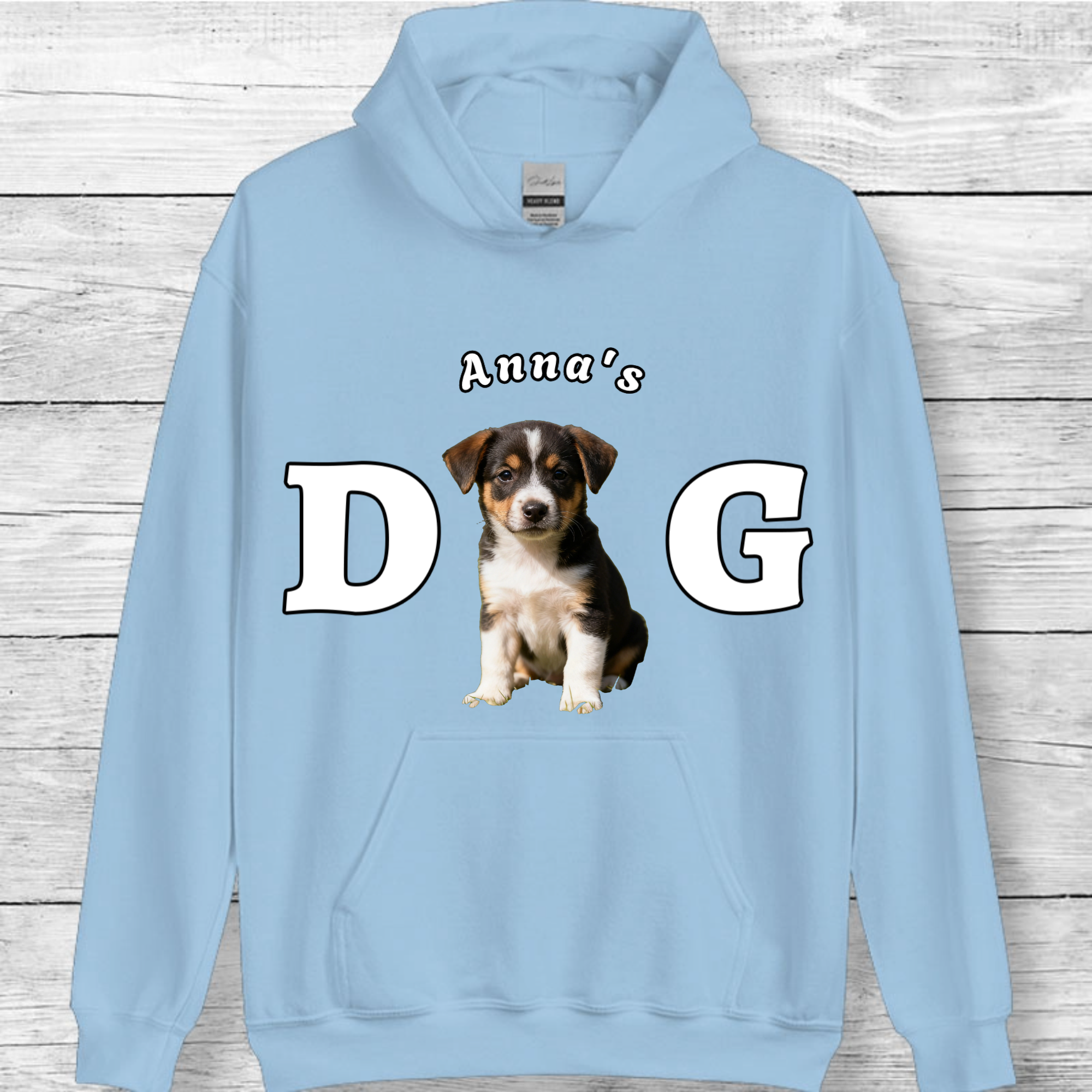 Personalized Pet Hoodie, Perfect for Pet Owner's Birthday, Holiday, Casual Wear, Unisex Fit