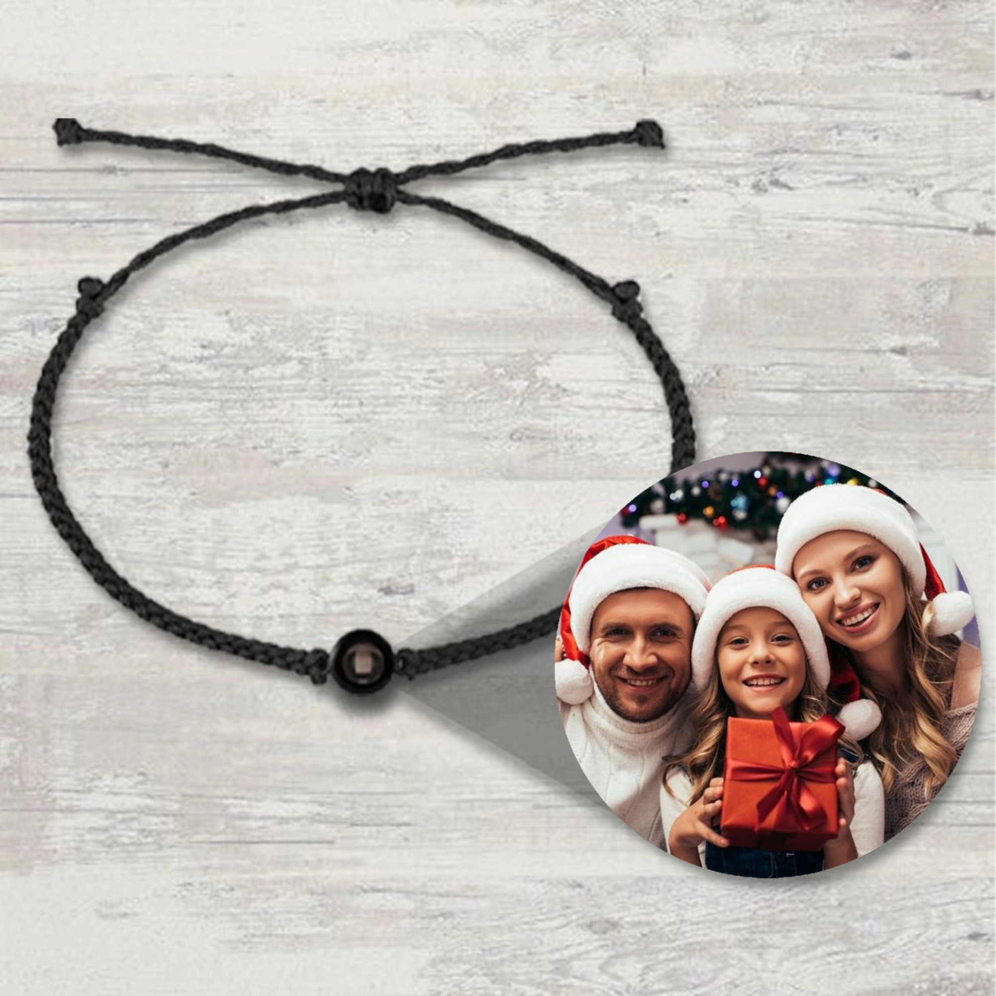 Personalized Projection Bracelet, Gift for Parents and Families, Holiday Celebrations and Special Occasions