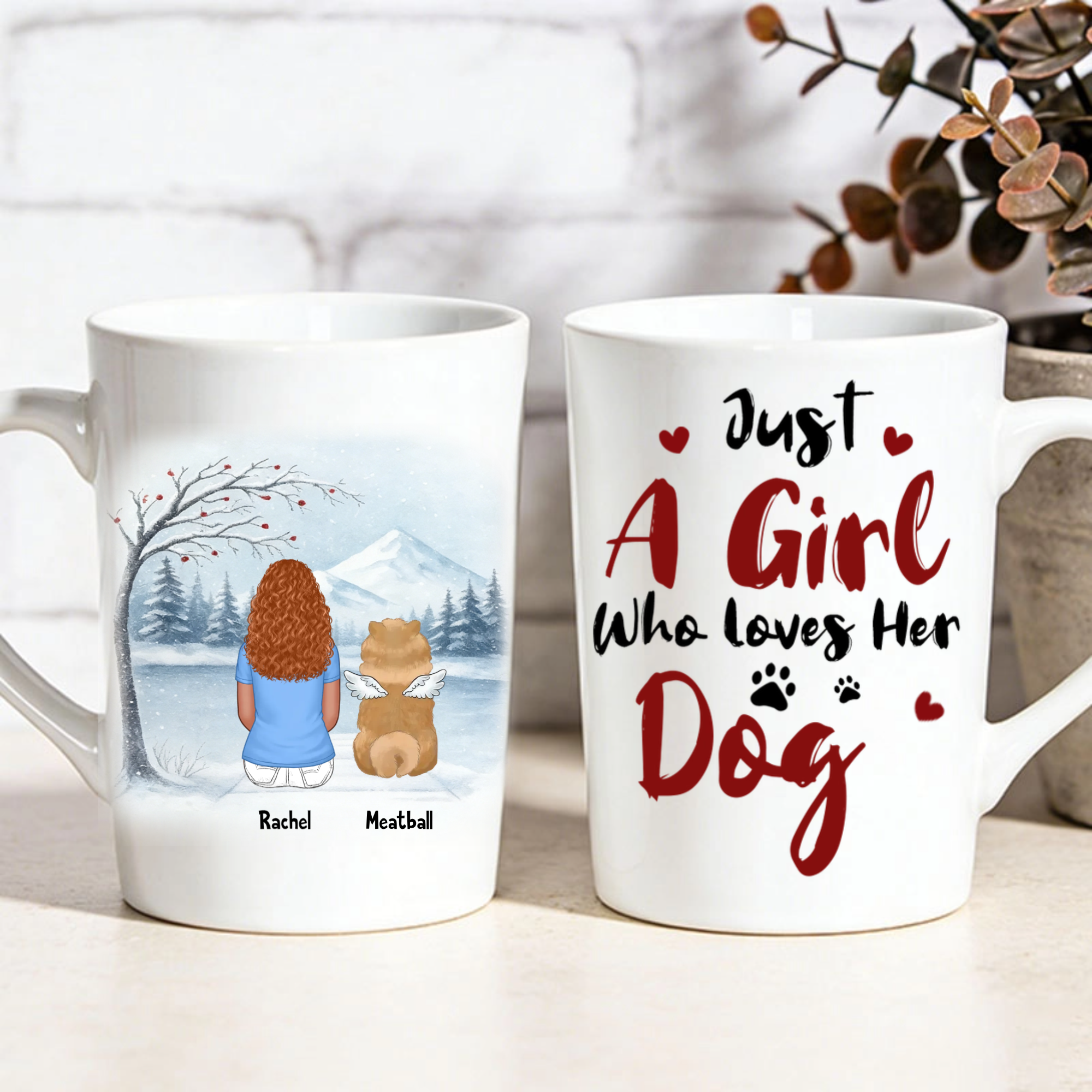 It's Never Just A Dog Personalized Mug, Gift for Pet Lovers, Dog Owners, Perfect for Mother's Day, Christmas, Birthday Celebration
