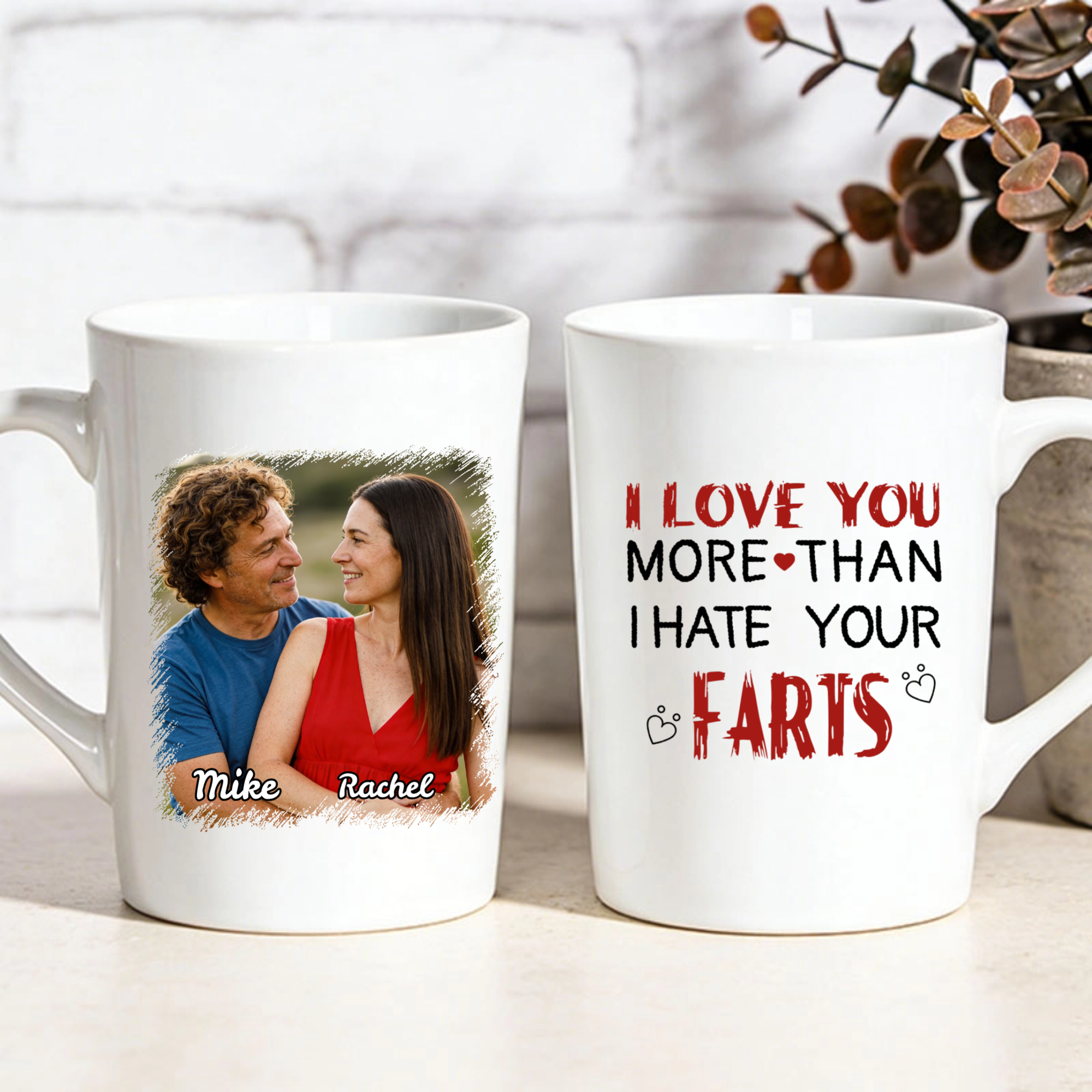 Funny & Romantic Personalized Mug, ift for Couples, Perfect for Valentine's Day, Anniversary, Romantic Surprise