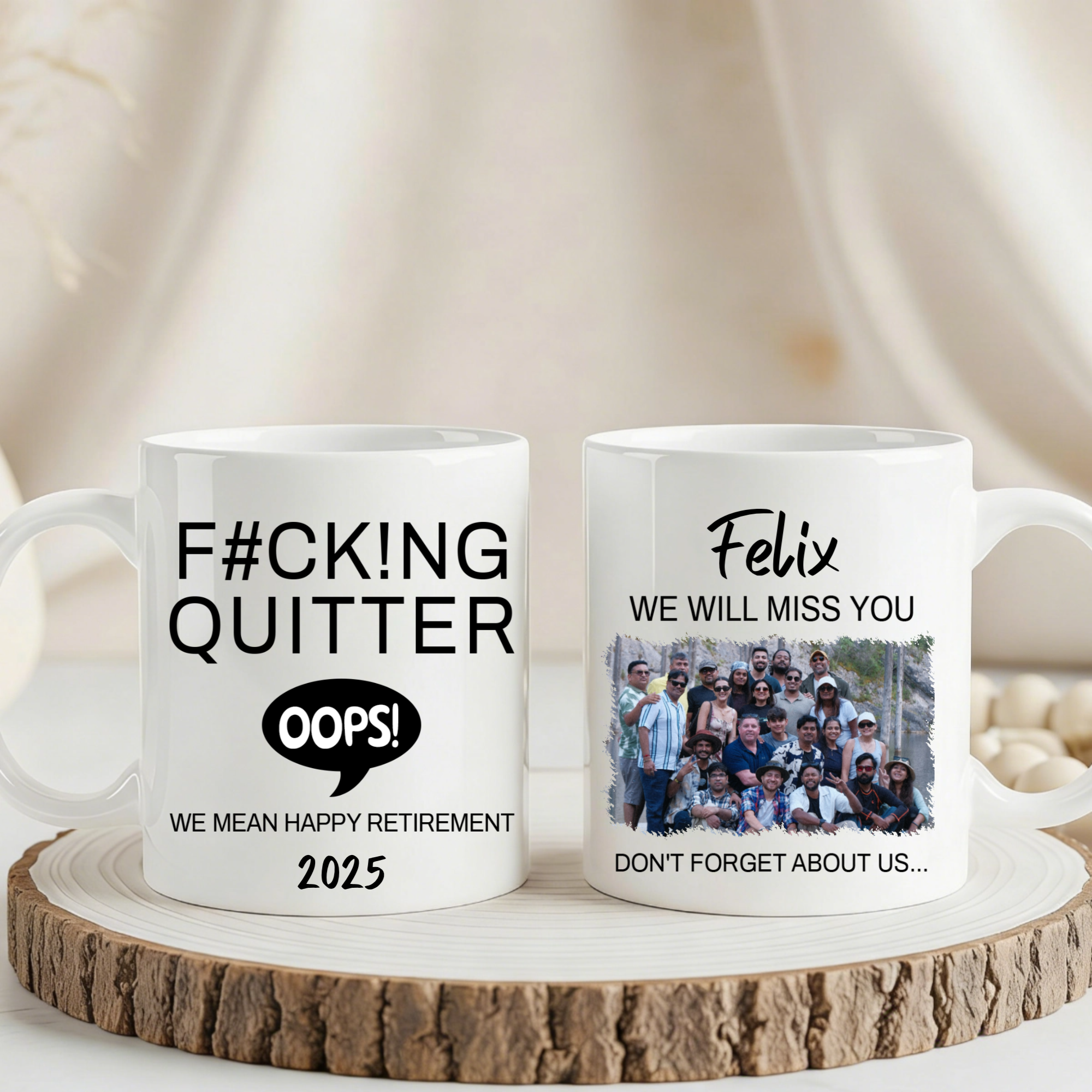 Funny Retirement Mug, Perfect for Farewell Party, Coworker Gift, Retirement Celebration