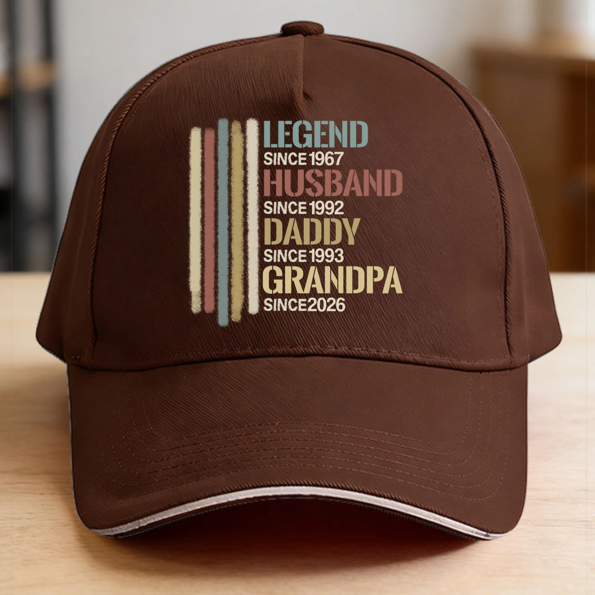 Custom Legend Baseball Cap, Adjustable Dad Gift for Father's Day, Birthday, Anniversary