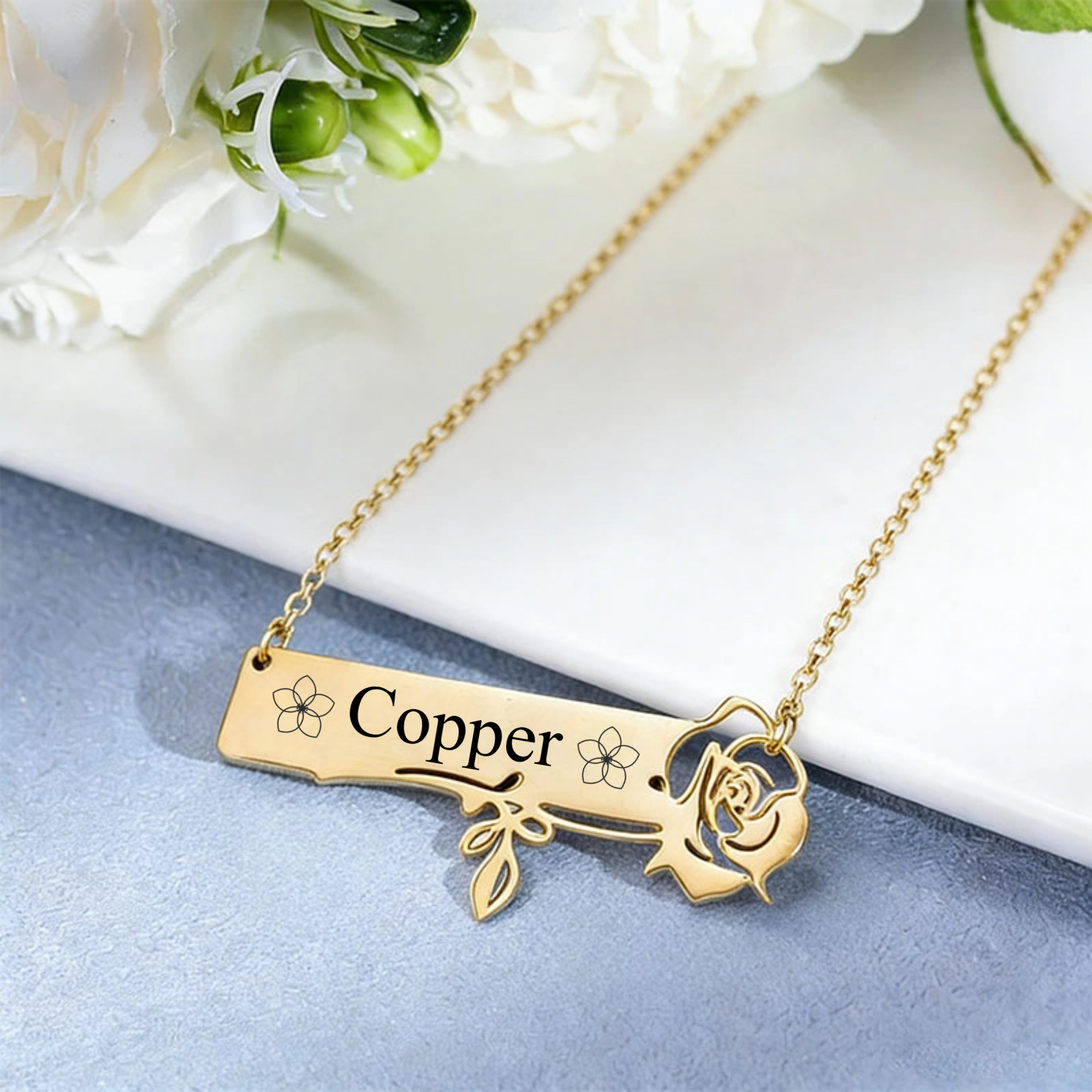 Personalized Name Necklace, Gift for Family, Mother, Daughter, Perfect for Birthday, Anniversary, Mother’s Day