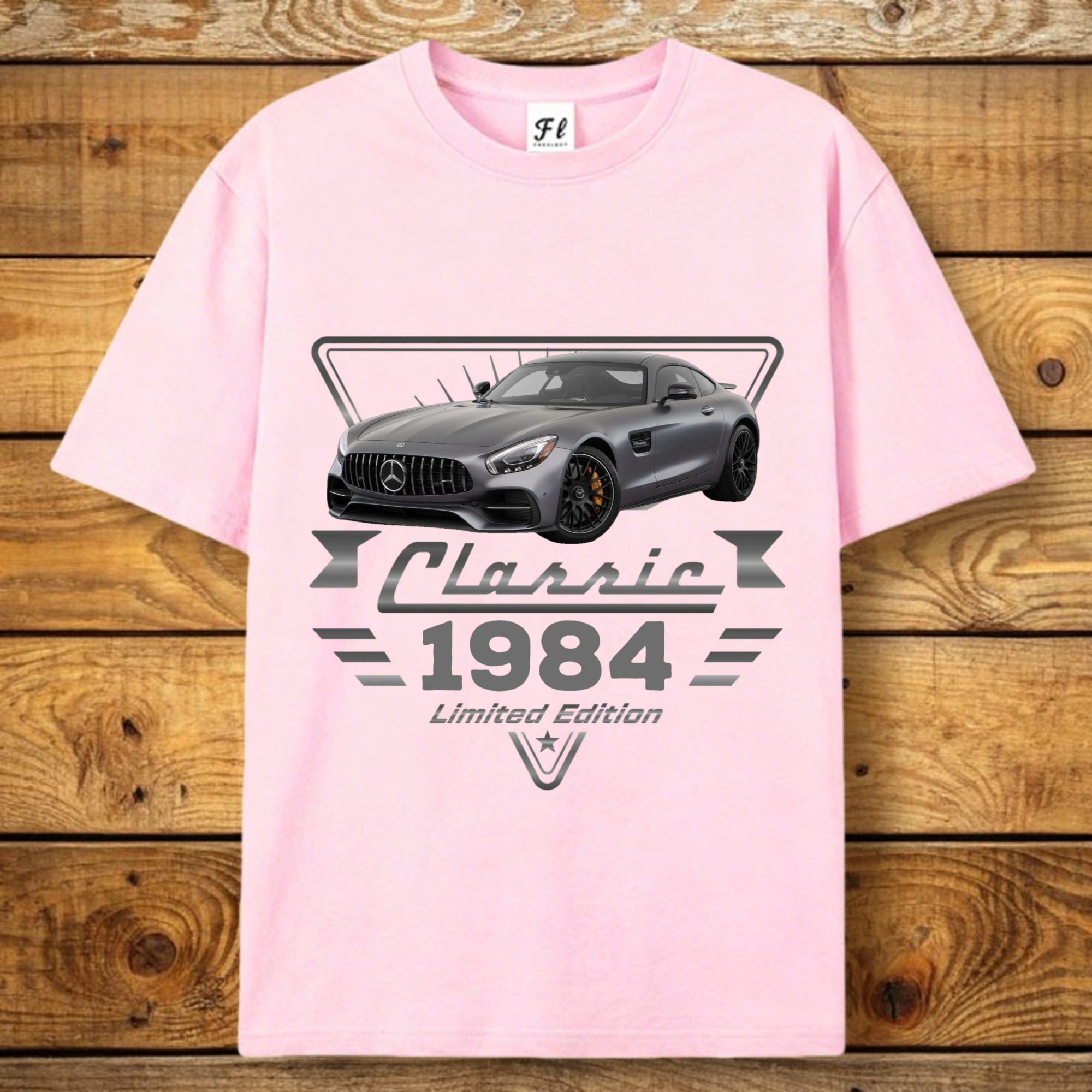 Personalized Classic T-shirts, Suitable For Both Men And Women, With Custom Car Photos, Making Them A Unique Gift For Dads Or Car Enthusiasts.