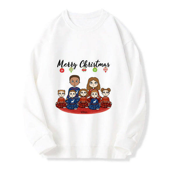 Merry Christmas Personalized Sweatshirt