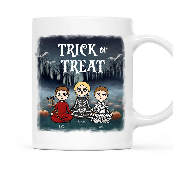 Halloween Trick or Treat Personalized Mug Gift