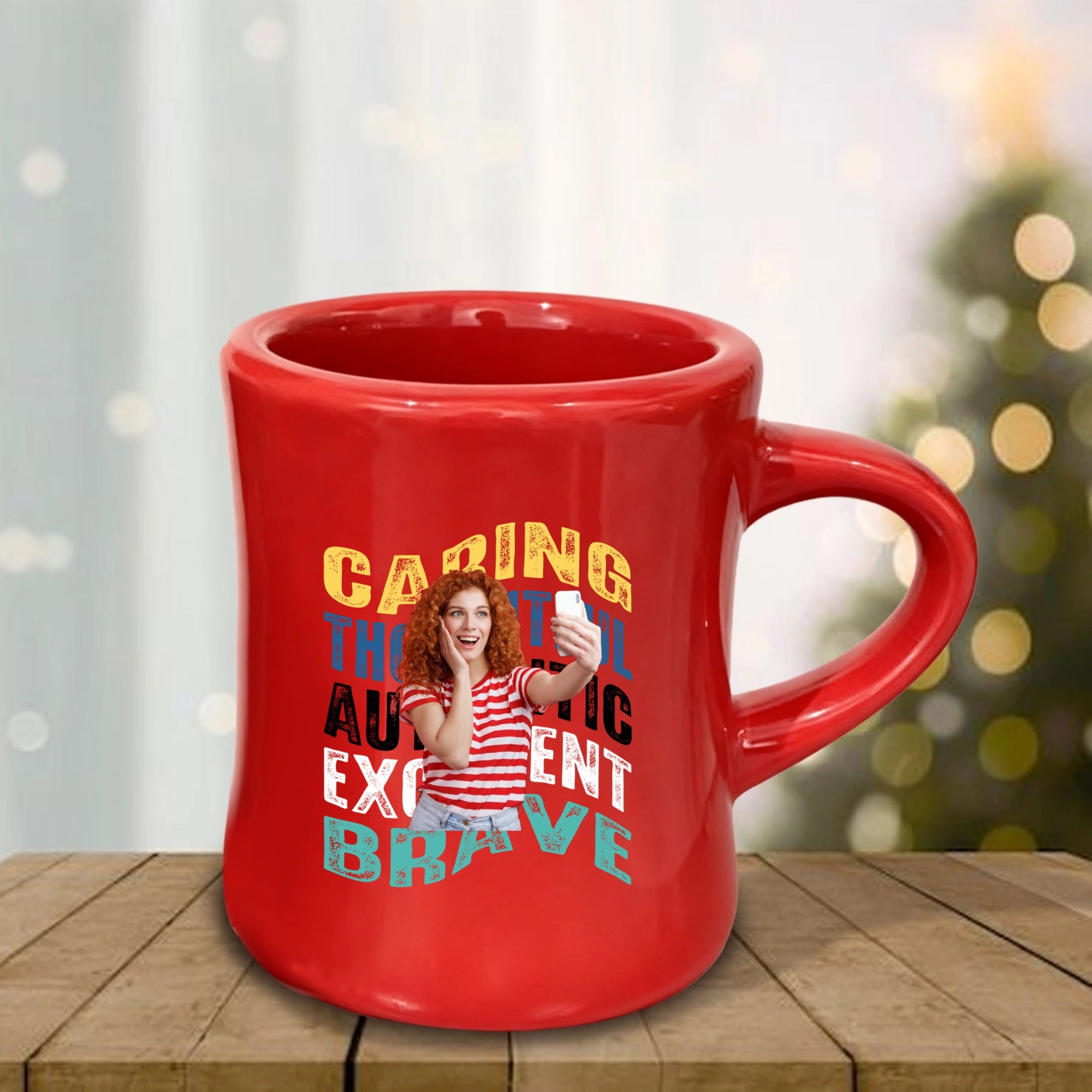 Personalized Photo & Text Mug, A thoughtful gift for anyone