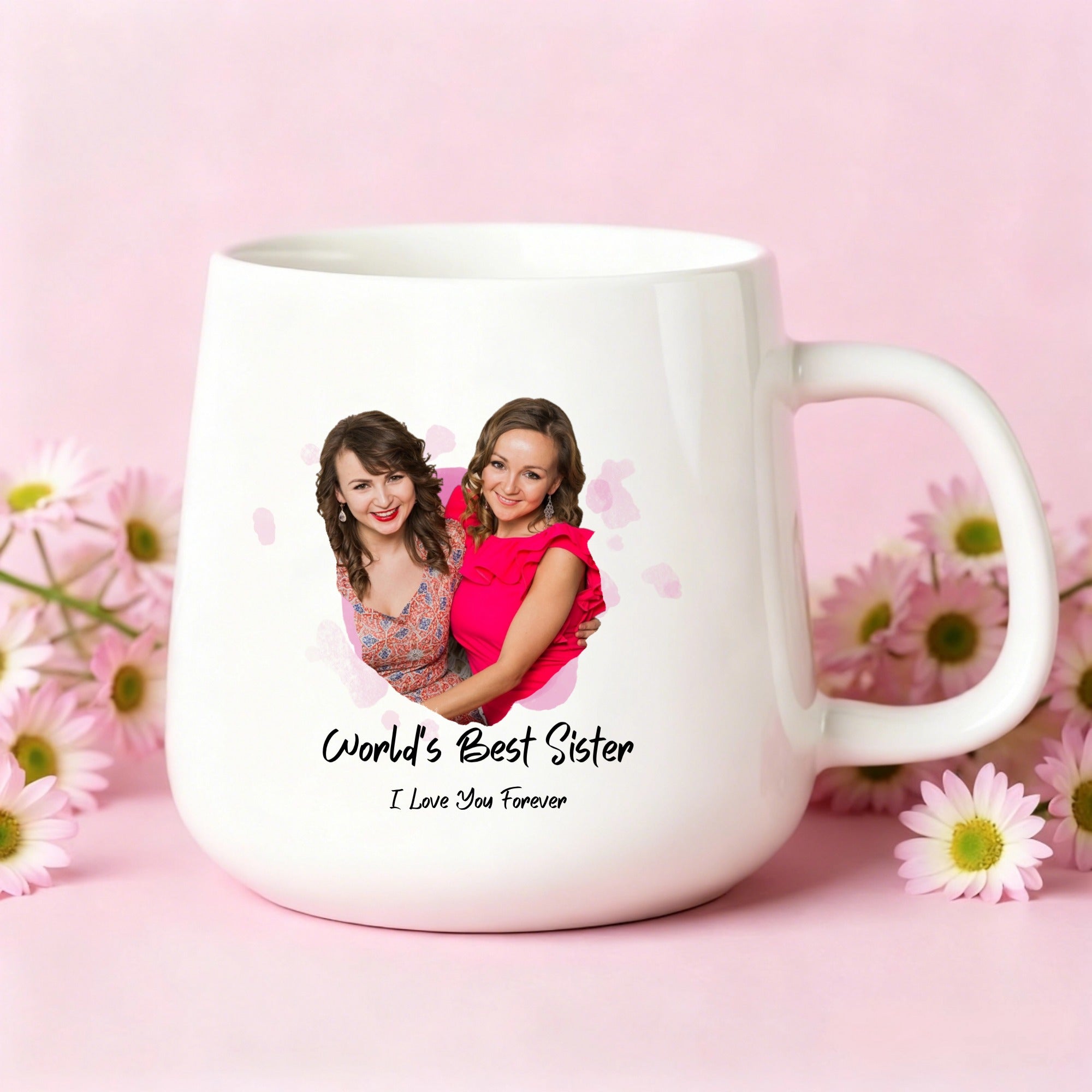 Custom Title & Text Personalized Mug for Beloved Ones Gift for Any Occasion