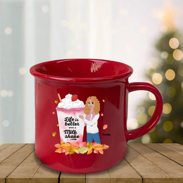 Personalized Life Is Better With A Drink Mug, Disney Style Drink Gift For Best Friends & Sisters